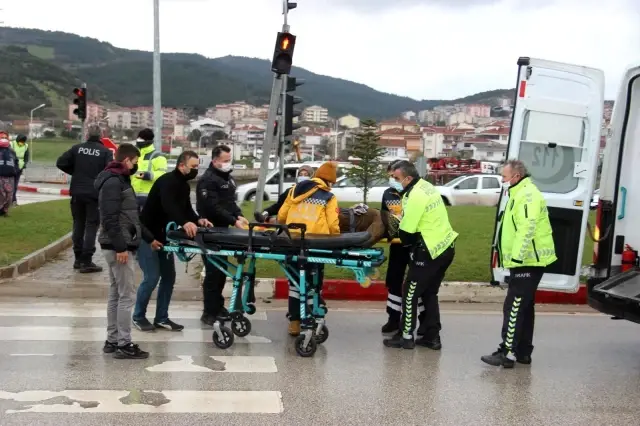 Çan'da trafik kazası: 1 yaralı Çan'da trafik kazası: 1 yaralı
