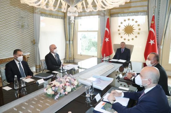 Son dakika haber! Cumhurbaşkanı Erdoğan Azerbaycan Başbakan Yardımcısı'nı kabul ediyor