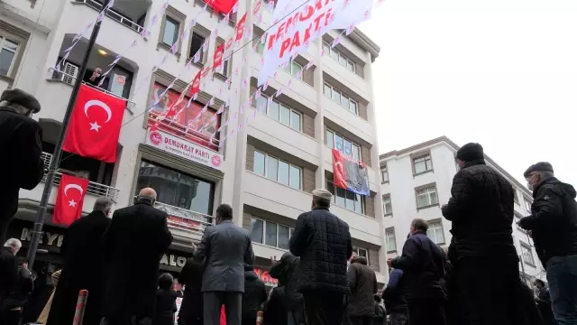 DP Genel Başkanı Uysal, Ordu'da parti binasının açılışına katıldı DP Genel Başkanı Uysal, Ordu'da parti binasının açılışına katıldı