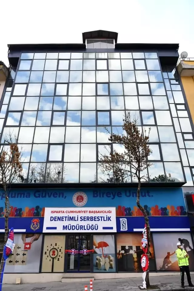 Isparta Denetimli Serbestlik Müdürlüğü yeni binasında