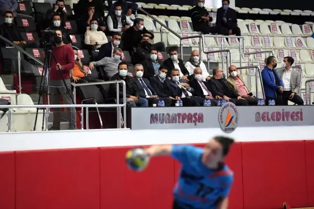 Konyaaltı Belediyesi çeyrek final ilk maçında galip Konyaaltı Belediyesi çeyrek final ilk maçında galip