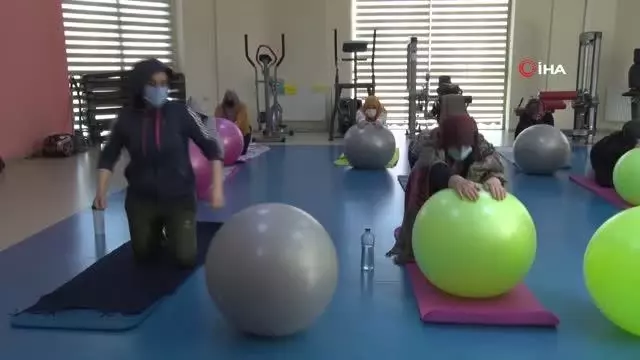 Pandemi sürecinde kadınlar spora yöneldi Pandemi sürecinde kadınlar spora yöneldi