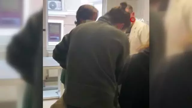 Yaralı köpeği yoldan geçen vatandaşlar kurtardı Yaralı köpeği yoldan geçen vatandaşlar kurtardı