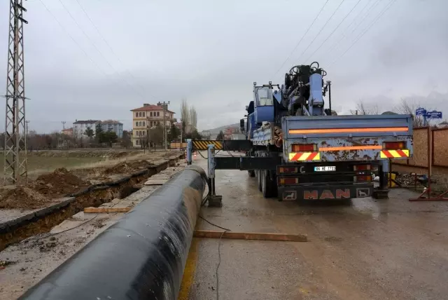 Akyurt'ta içme suyu hattı yapımına başlandı