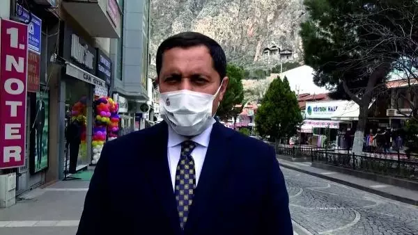 Amasya'da işletmelerini açan esnafın morali yükseldi Amasya'da işletmelerini açan esnafın morali yükseldi