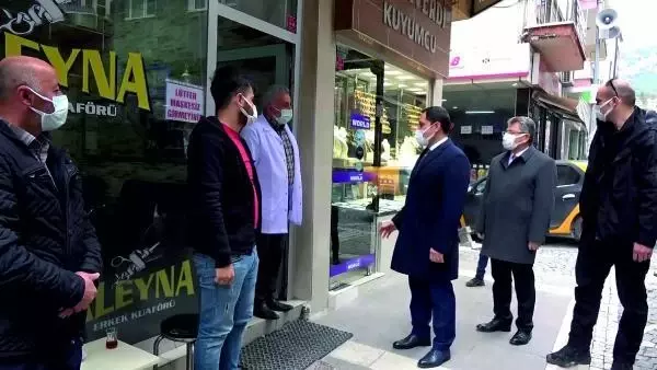 Amasya'da işletmelerini açan esnafın morali yükseldi Amasya'da işletmelerini açan esnafın morali yükseldi