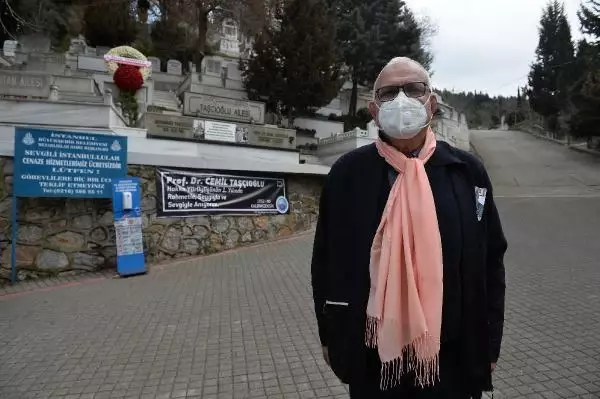 Cemil hocaya mezarı başında anma... 1 yıl sonra helallik alındı