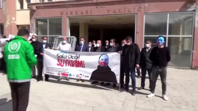 Çin'in Doğu Türkistan politikaları protesto edildi Çin'in Doğu Türkistan politikaları protesto edildi