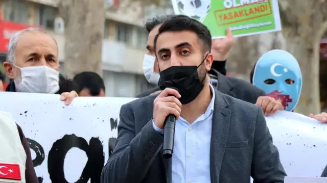 Denizli'de STK'lardan Doğu Türkistan'daki soykırıma kınama ü