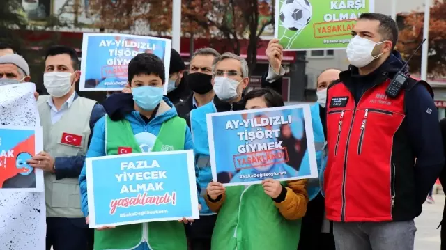 Denizli'de STK'lardan Doğu Türkistan'daki soykırıma kınama ü