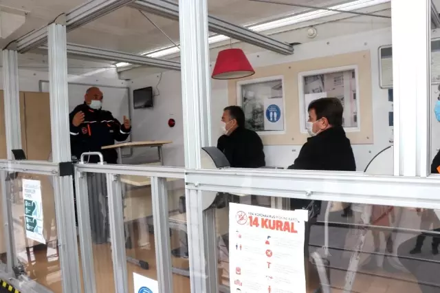 Deprem Simülasyon Tırı Dinar'da Deprem Simülasyon Tırı Dinar'da