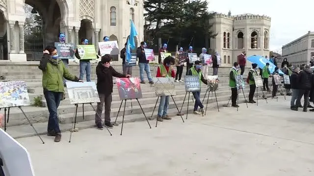 Doğu Türkistan Platformu'nca Şaka Değil Soykırım sergisi açıldı