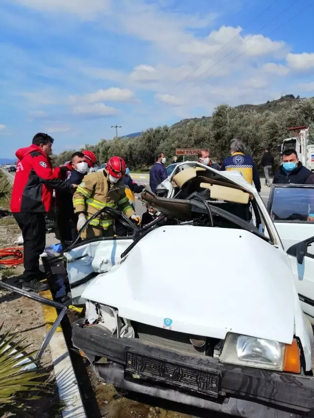 Son dakika haberi! Edremit'te zincirleme kaza: 1 ölü, 3 yaralı