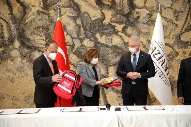 Gaziantep'te afet farkındalık eğitimi için iş birliği protokolü imzalandı