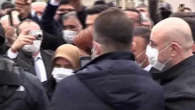 İYİ Parti Genel Başkanı Meral Akşener, esnafı ziyaret etti