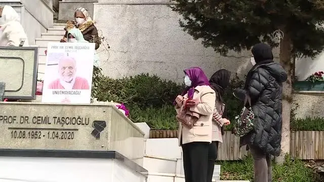 Kovid-19 nedeniyle hayatını kaybeden Prof. Dr. Cemil Taşcıoğlu, kabri başında anıldı Kovid-19 nedeniyle hayatını kaybeden Prof. Dr. Cemil Taşcıoğlu, kabri başında anıldı