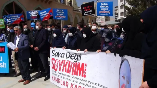 Denizli'de STK'lardan Doğu Türkistan'daki soykırıma kınama ü