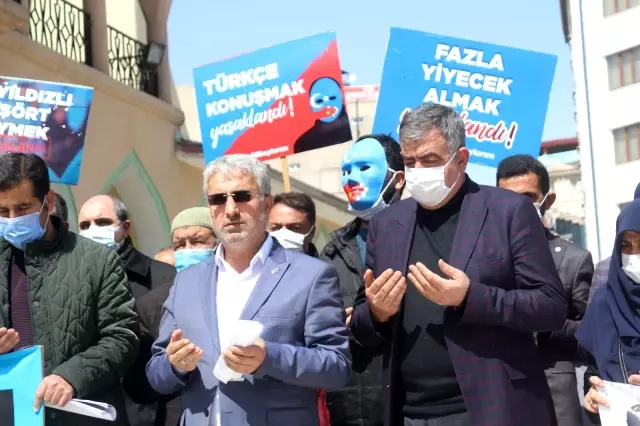 Denizli'de STK'lardan Doğu Türkistan'daki soykırıma kınama ü