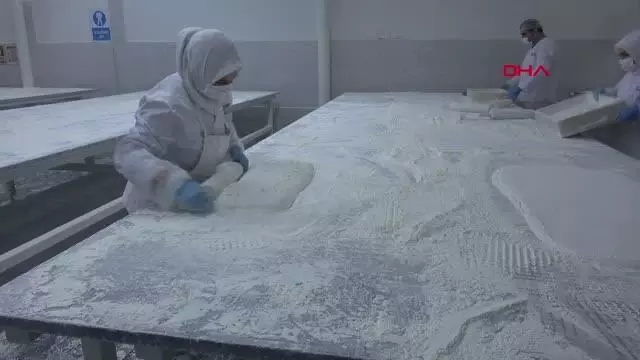 125 ton lokum üretilen Afyonkarahisar'dan 24 ülkeye ihracat 125 ton lokum üretilen Afyonkarahisar'dan 24 ülkeye ihracat