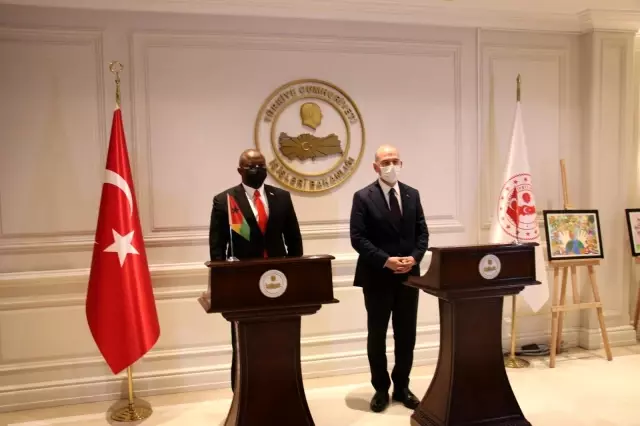 Bakan Soylu, Gine Bissaulu mevkidaşı Cande'yi kabul etti Bakan Soylu, Gine Bissaulu mevkidaşı Cande'yi kabul etti