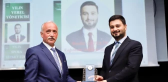 Başkan Öztekin'e 'En İyi Yerel Yönetici' ödülü