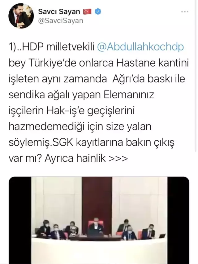 Başkan Sayan: 'Kimse sendika ağalığı adına Ağrı'ya ayar veremez' Başkan Sayan: 'Kimse sendika ağalığı adına Ağrı'ya ayar veremez'