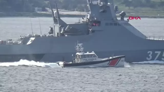 Son dakika haberi | ÇANAKKALE Rus savaş gemisi Çanakkale Boğazı'ndan geçti Son dakika haberi | ÇANAKKALE Rus savaş gemisi Çanakkale Boğazı'ndan geçti