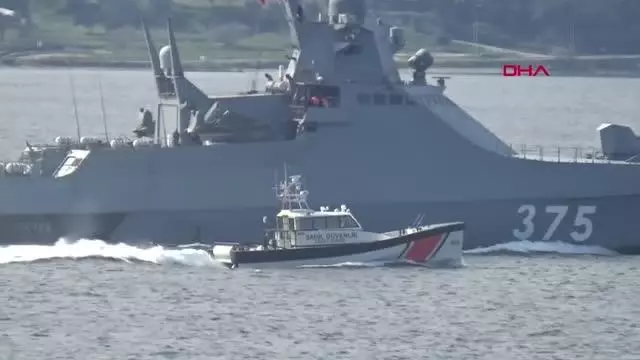 Son dakika haberi | ÇANAKKALE Rus savaş gemisi Çanakkale Boğazı'ndan geçti Son dakika haberi | ÇANAKKALE Rus savaş gemisi Çanakkale Boğazı'ndan geçti