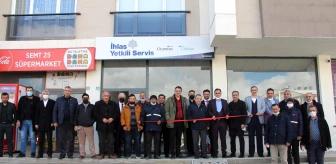 Erzurum'da İhlas Mağazası'nın yeni binası düzenlenen törenle hizmete girdi