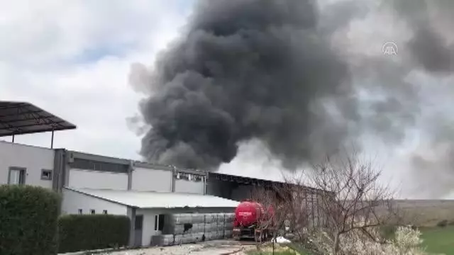 İplik fabrikasında çıkan yangın kontrol altına alındı İplik fabrikasında çıkan yangın kontrol altına alındı