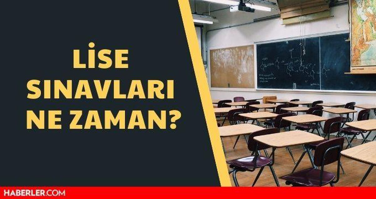 Lise sınavları ne zaman? Lise sınavları iptal olacak mı? Ortaokul, ilkokul yazılı sınavları