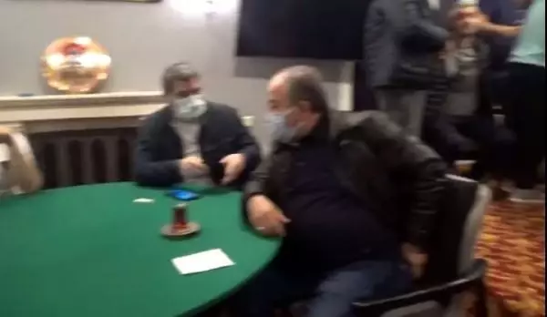 Eski konsolosluk binasına kumar baskınında 39 kişi suçüstü yakalandı