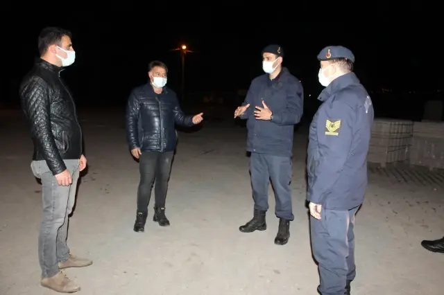 Manyas'ta bir mahalle karantina altına alındı