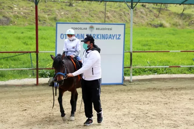Son dakika! Otizmli çocuklar, ilk kez ata binmenin heyecanını yaşadı