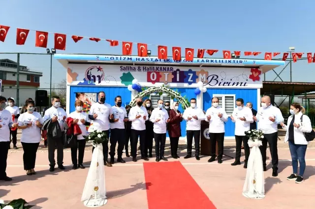 Saliha–Halil Kanar Otizm Birimi açıldı Saliha–Halil Kanar Otizm Birimi açıldı