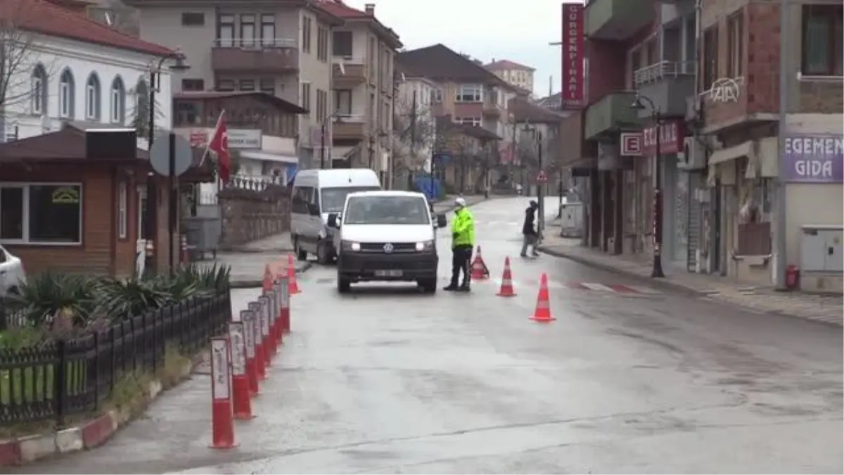 ZONGULDAK - Cadde ve sokaklarda sessizlik hakim (2)