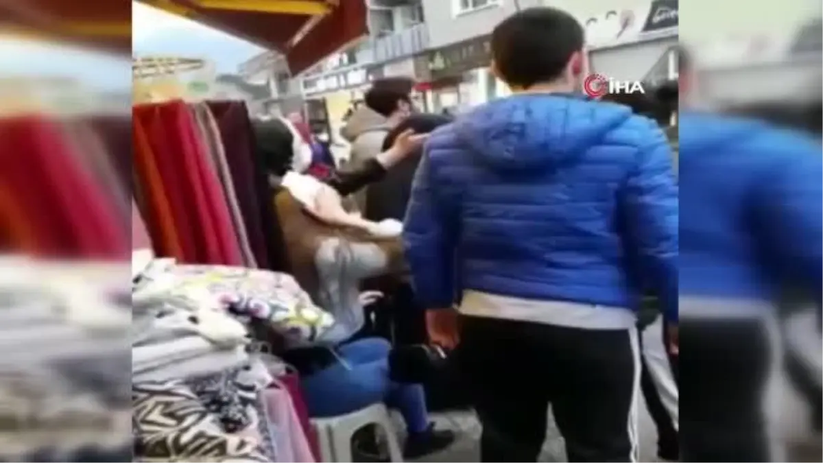 Genç kız, tanımadığı kişi tarafından sokak ortasında 'Muşta' ile darp edildi