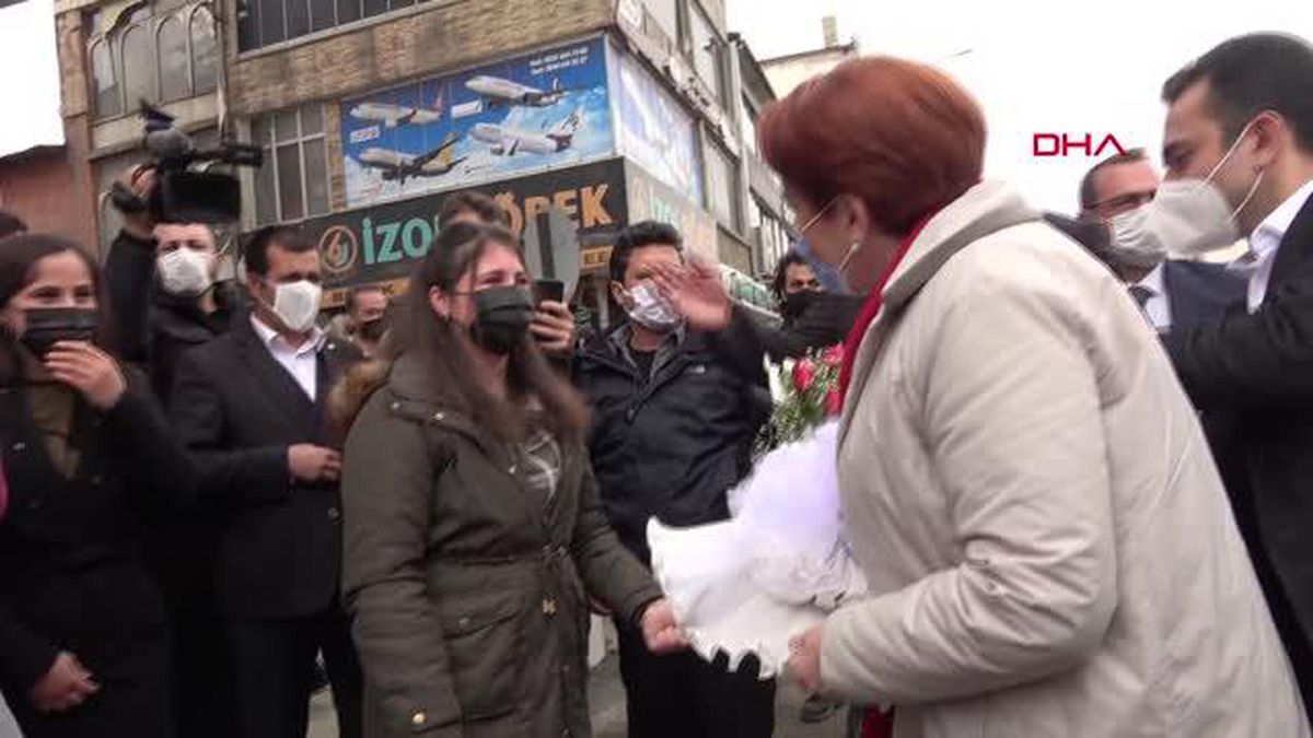 HAKKARİ Akşener Karpuz gibi ikiye bölündük