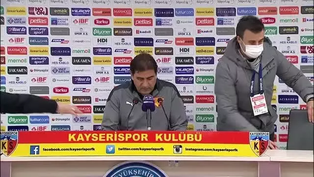 Hes Kablo Kayserispor-Göztepe maçının ardından Hes Kablo Kayserispor-Göztepe maçının ardından