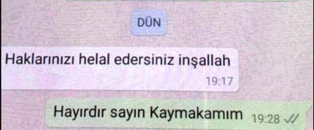 İntihar ettiği düşünülen Kaymakam Kurt, ölmeden önce dostlarından helallik istemiş