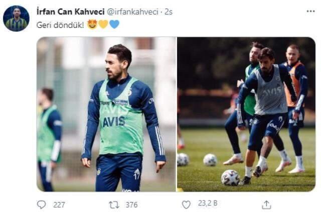 İrfan Can's post shook the social media: We are back