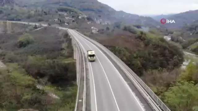 Karadeniz-Akdeniz yolu projenin %98'i tamamlandı