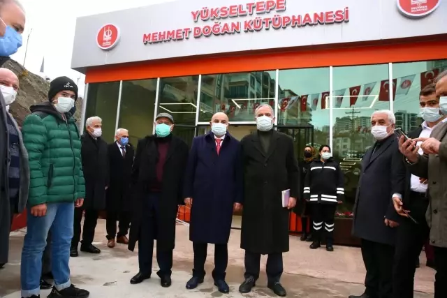 Son Dakika | Keçiören Yükseltepe'ye Mehmet Doğan Kütüphanesi yapıldı Son Dakika | Keçiören Yükseltepe'ye Mehmet Doğan Kütüphanesi yapıldı