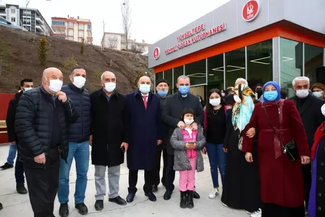 Son Dakika | Keçiören Yükseltepe'ye Mehmet Doğan Kütüphanesi yapıldı Son Dakika | Keçiören Yükseltepe'ye Mehmet Doğan Kütüphanesi yapıldı