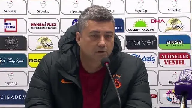 SPOR Galatasaray Yardımcı Antrenörü Levent Şahin Bizi üzen sonuçtan çok Galatasaray'a yakışmayan oyundu SPOR Galatasaray Yardımcı Antrenörü Levent Şahin Bizi üzen sonuçtan çok Galatasaray'a yakışmayan oyundu