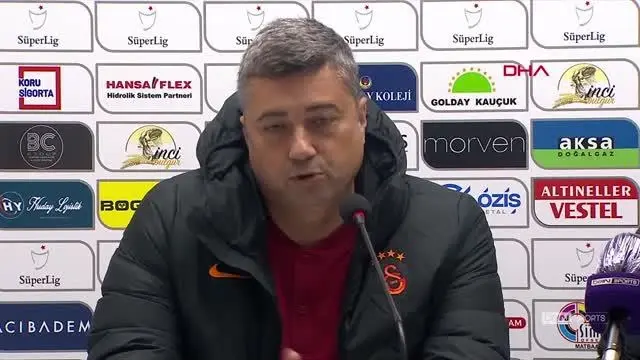 SPOR Galatasaray Yardımcı Antrenörü Levent Şahin Bizi üzen sonuçtan çok Galatasaray'a yakışmayan oyundu SPOR Galatasaray Yardımcı Antrenörü Levent Şahin Bizi üzen sonuçtan çok Galatasaray'a yakışmayan oyundu