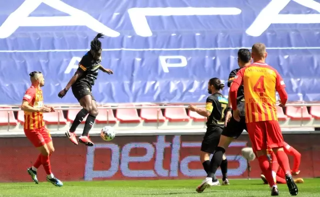 Süper Lig: Kayserispor: 1 Göztepe: 0 (İlk yarı) Süper Lig: Kayserispor: 1 Göztepe: 0 (İlk yarı)