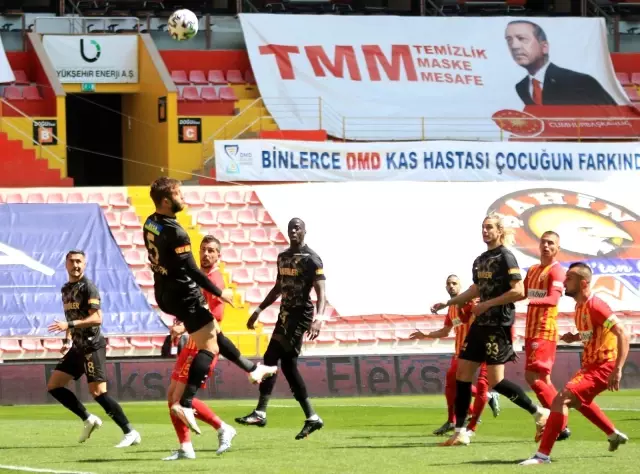 Süper Lig: Kayserispor: 1 Göztepe: 0 (İlk yarı) Süper Lig: Kayserispor: 1 Göztepe: 0 (İlk yarı)