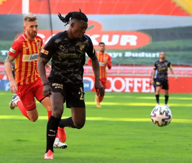 Süper Lig: Kayserispor: 1 Göztepe: 1 (Maç sonucu) Süper Lig: Kayserispor: 1 Göztepe: 1 (Maç sonucu)