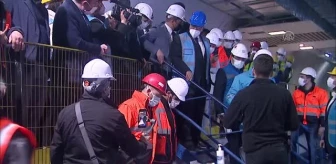 Ulaştırma ve Altyapı Bakanı Karaismailoğlu, Sabiha Gökçen Metrosu İlk Ray Kaynağı Töreni'ne katıldı